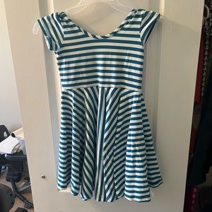 Eleanor rose stripe dress size 8